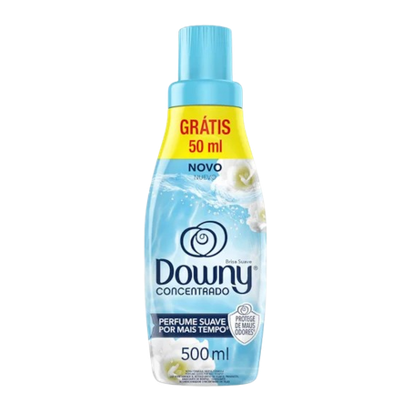 Amaciante Downy Concentrado Brisa Suave Frasco Leve 500ml Grátis 50ml 
 