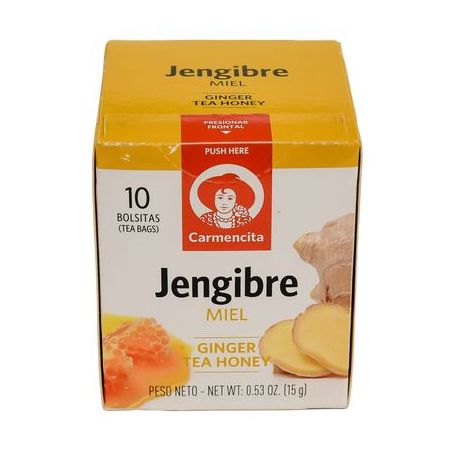 CHA CARMENCITA GENGIBRE E MEL 15G