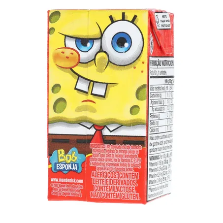 LEITE FERMENTADO BOB ESPONJA MORANGO C/6 360-20
