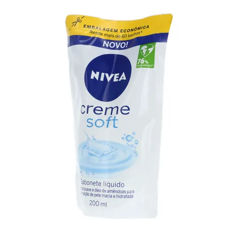 Sabonete Liquido Nivea Creme Soft Refil 200ml 360-3