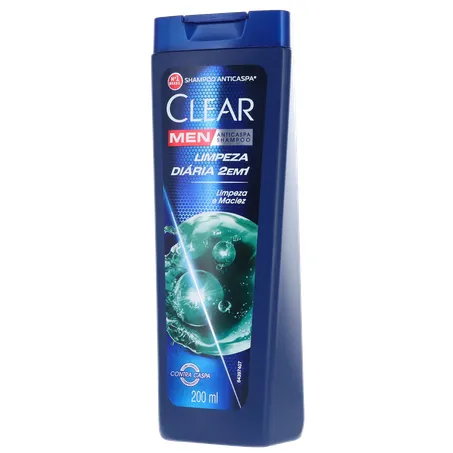SHAMPOO CLEAR ANTICASPA MEN 2 EM 1 200ML 360-2