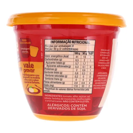 EXTRATO TOMATE ELEFANTE STROGONOFF POTE 300G 360-12