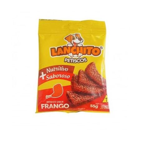 PETISCO CAES LANCHITO BIFINHOS FRANGO 55GR