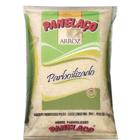 Arroz Parboilizado Panelaço Tipo 1 Pacote 5KG