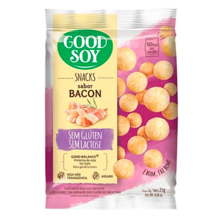Salgadinho Good Soy Light Bacon Pacote 25G