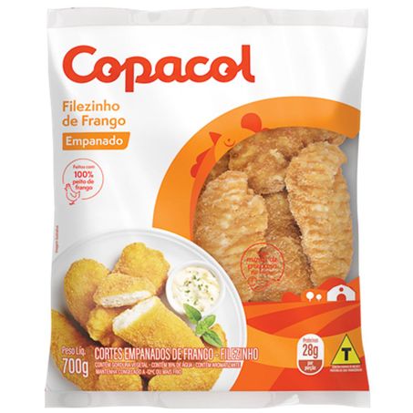 FILEZINHO COPACOL FRANGO EMPANADO TEMPERAD 700G
