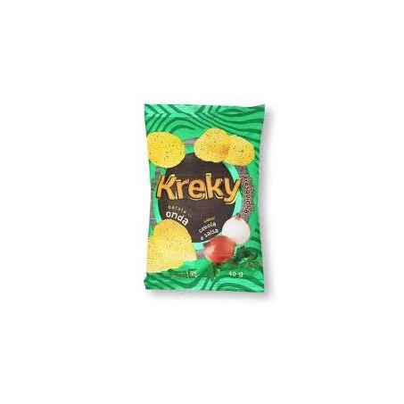 SALG BATATA KREKY PC 40 G CEBOLA/SALSA