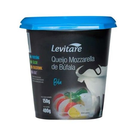 QUEIJO LEVITARE BÚFALA BOLA POTE 150G