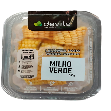 Milho Verde Devile Para Micro-ondas 300g