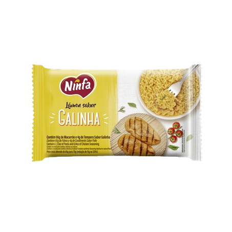 Lámen ninfa galinha 76g
