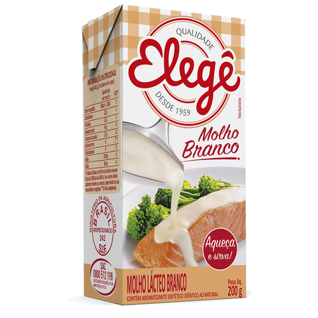 MOLHO BRANCO ELEGÊ 200G