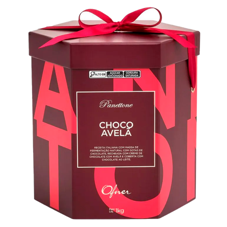 Panettone Ofner Choco Avelã 1kg