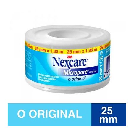 Esparadrapo micropore nexcare 3m 25x1.35