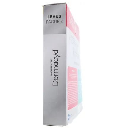 KIT SABONETE ÍNTIMO LÍQUIDO DERMACYD BREEZE CAMOMILA 200ML + 2 UNIDADE FEMININA FLORAL 200ML LEVE 3 PAGUE 2 360-10