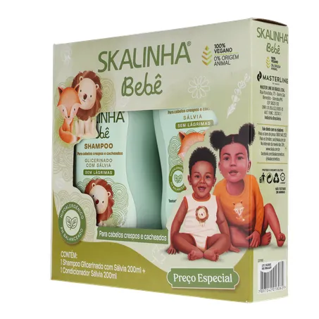 Kit shampoo + cond skalinha salvia 200ml 360-4