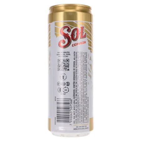 Cerveja sol 350ml 360-18
