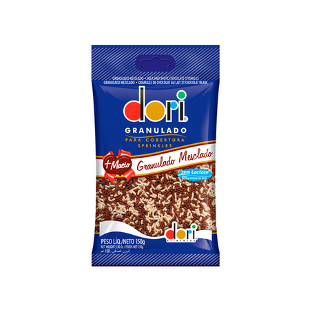 Confeitos granulado dori 120g mesclado