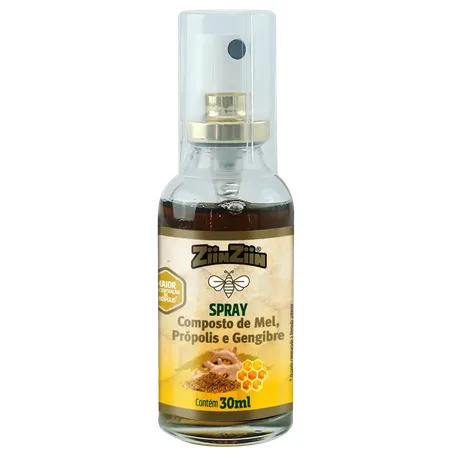SPRAY DE MEL GENGIBRE E PROPOLIS 30ML