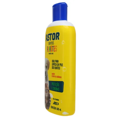 SHAMPOO ASTOR FILHOTES CAES E GATOS 500ML 360-6