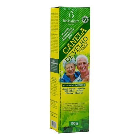 POMADA CANELA DE VELHO COM SEBO DE CARNEIRO 150G BIO INSTINTO