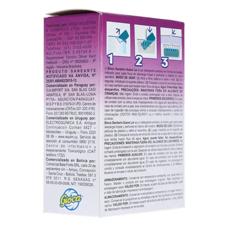 Desodorizante suavelar lavanda refil 35g 360-13