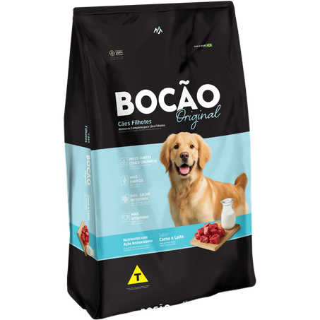 Ração Bocão Original Cães Filhotes 20Kg