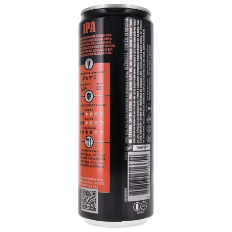 Cerveja IPA Baden Baden Puro Malte Maracujá Lata 350ml 360-2