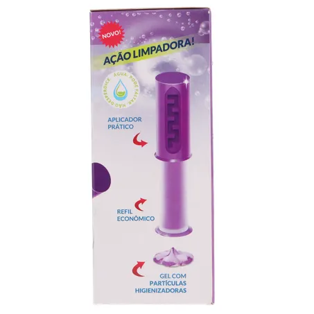Gel adesivo sanitário sani all lavanda refil 37g 360-1