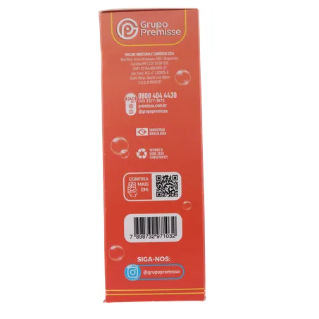 Kit infantil premisse lisos shampoo 400ml + condicionador 400ml 360-9