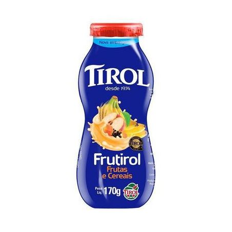 Bebida lactea tirol frutas cereais 170 gr