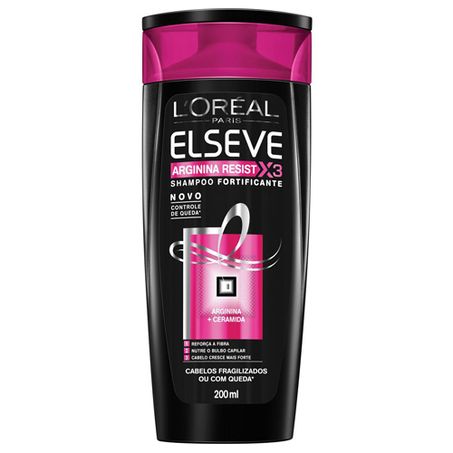 SHAMPOO ELSEVE 200ML ARGININA RESIST X3