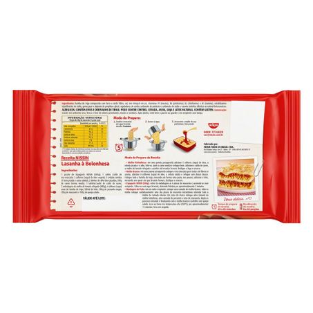 MACARRAO NISSIN ESPAGUET INSTANT T-5 500G 360-3