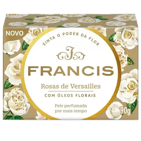 Sabonete barra francis 90g classic branco un