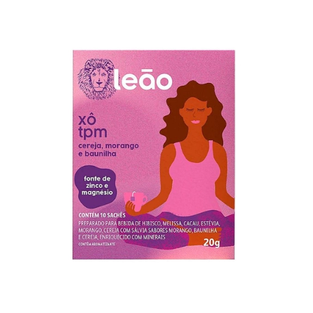 Cha leao 20gr xo tpm cereja morango baun