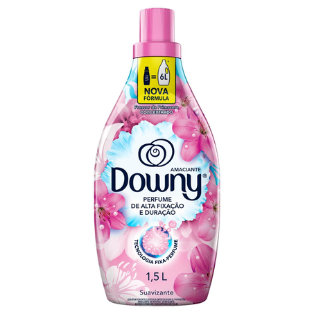Amaciante Concentrado Downy 1,5 Litro - Frescor de Primavera