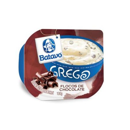 Iog batavo grego flocos 100g