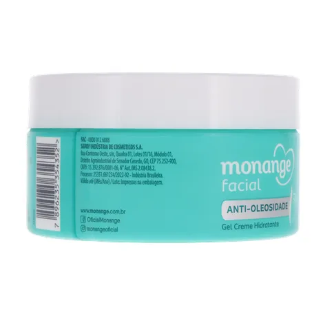 Hidratante Facial Monange Matte 80g 360-31