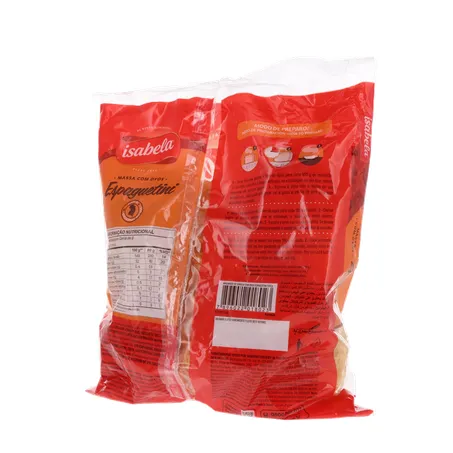 MASSA ISAELA C/OVOS ESPAGUETI 500G 360-20