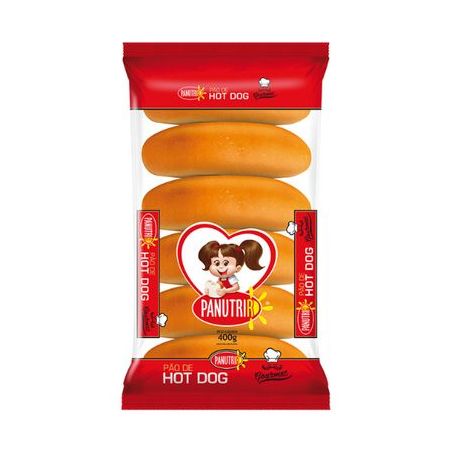 Pão hot dog panutrir 400g