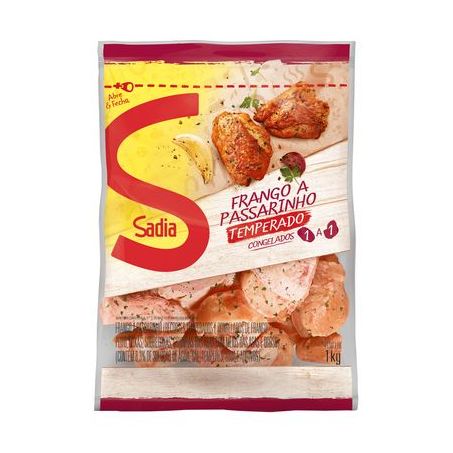 Frango A Passarinho Sadia Temperado 1KG