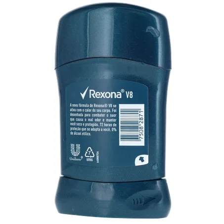 Desodorante Stick Rexona Men V8 45g 360-20