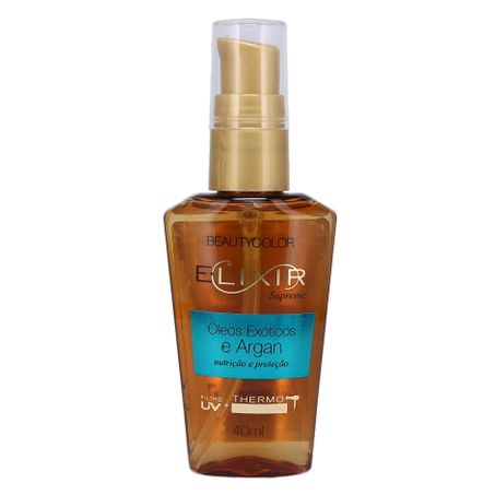 Óleo Nutritivo Beauty Color Argan Exótico Embalagem 40ML