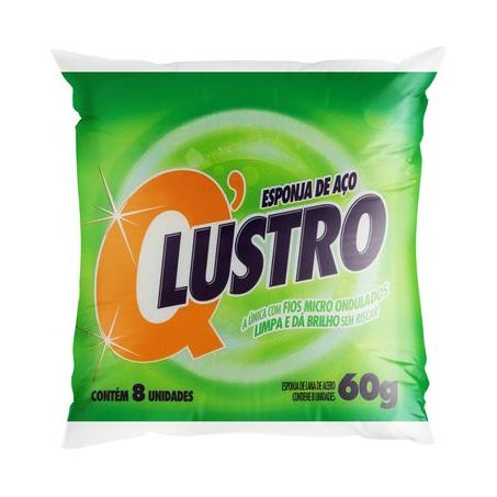 Esponja de Aço Q'lustro 8UN
