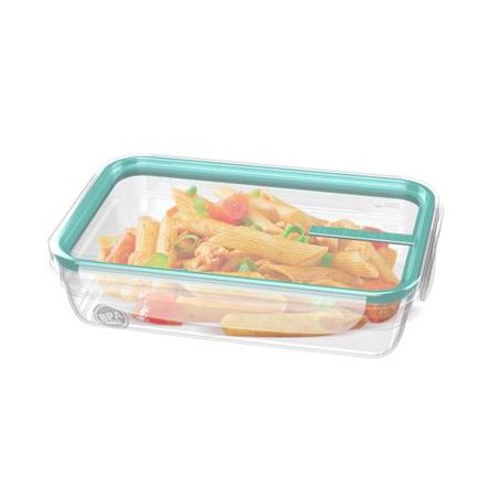 Pote plástico sanremo com travas 820ml sr1752