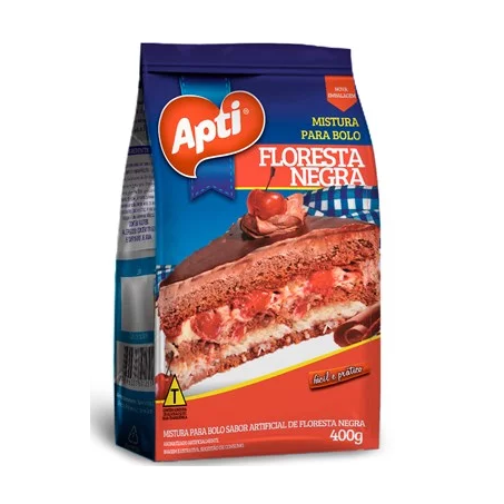 Mistura para bolo apti floresta negra 400g