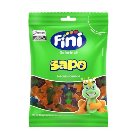 Bala Fini Sapo Brilho Pacote 80G
