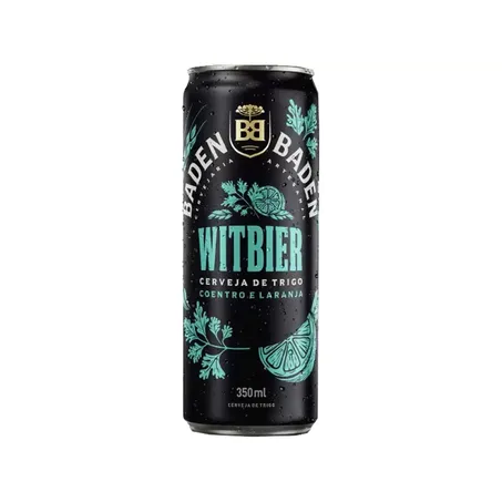 Cerveja baden baden witbier 350ml