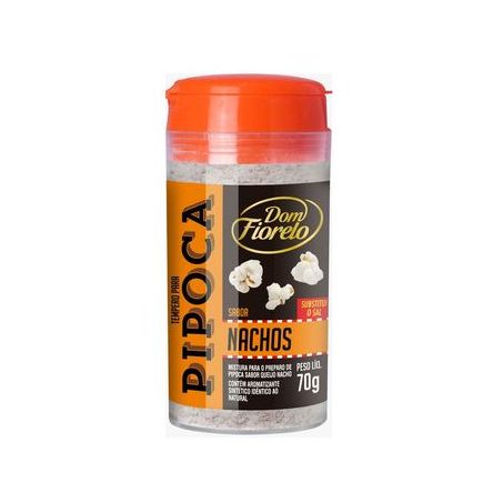 TEMPERO P/PIPOCA SABOR NACHOS DOM FIORELO 70G