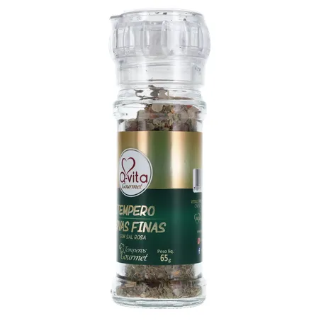 Condimento Qvita Ervas Finas C/Sal Rosa 72G 360-4