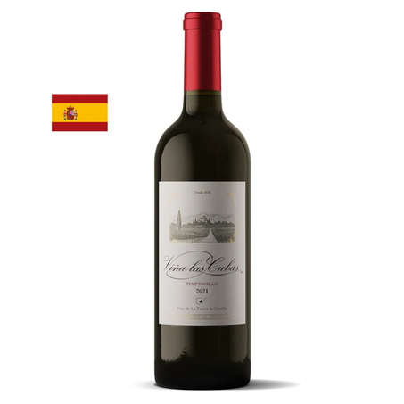Vinho Vina Las Cubas Tempranillo Garrafa 750ml 